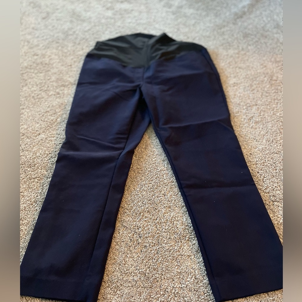 Luke new loft maternity dress pants size 16